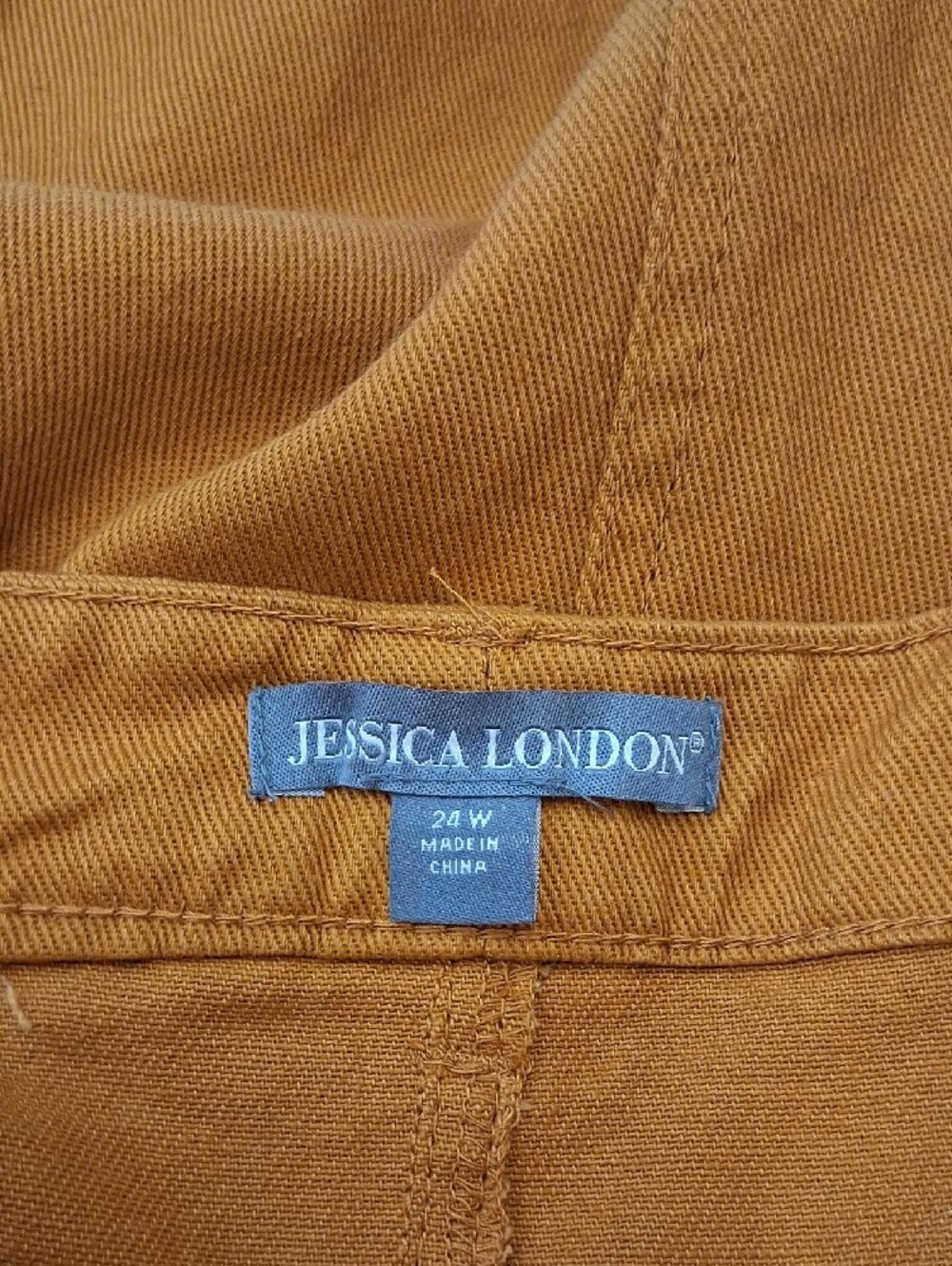 NWT Jessica London Golden Midi Skirt with Pockets - Picture 7 of 9